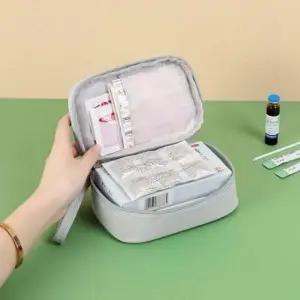 여행 파우치 미니 비상약 가방 캠핑 구급함 구급 응급 케이스 약통