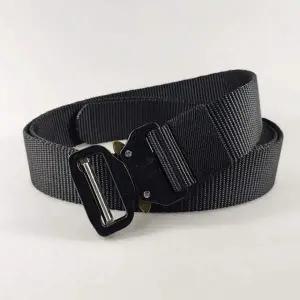 [셀러에이드]원터치 남성 캐주얼 허리띠 패브릭 버클 아웃도어 청바지용