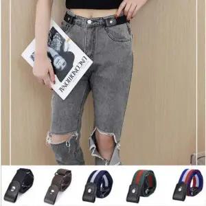 프리핏 캐주얼 허리벨트 청바지용 교복 스타일 벨트