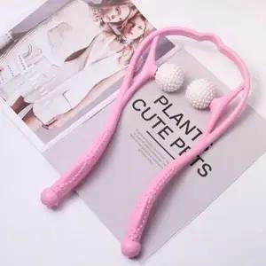 골프공 목 지압 마사지 롤러 DD 10951