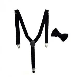 남성용 멜빵 서스펜더 나비넥타이 정장 액세서리 촬영용품