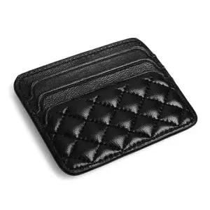 다이아퀼팅 카드지갑 양가죽 명함지갑 캐주얼 데일리 명합지갑 카드파우치 미니카드지갑