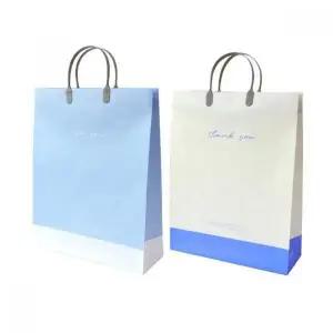 중형 부드러운 손잡이 쇼핑가방 재사용 가능 에코백