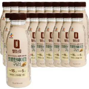 밸런스밀 귀리 프로틴 쉐이크 20개 식사대용 선식