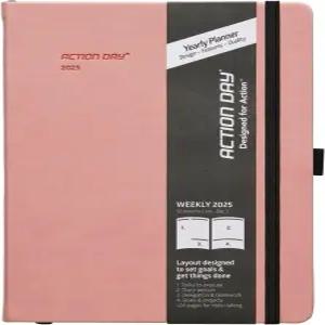 액션 데이 2025 주간 플래너 - 효과적인 계획 시스템 및 생산성 향상 할 일 목록 목표 프로젝트 날짜별