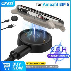 Amazfit BIP 6용 시계 충전기 자기 고속 충전 케이블 [휴대용] 액세서리용 무선 BIP6