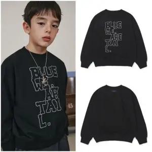 [갤러리아] [블루테일] AAA7TS07BK블랙 맨투맨 티셔츠