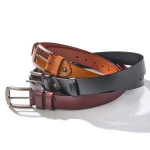 TBZ 국내생산 남자 소가죽 가죽벨트 3color