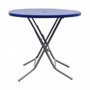 TBZ 접이식 야외 원형 캠핑 옥상 플라스틱 파라솔 테이블
