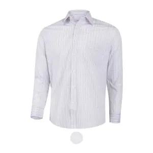 [파파브로] 남성 격자무늬 배색 캐주얼 셔츠 DE-SHA-3661