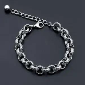 스틸 인기 써지컬 셜록 체인 감성 남녀 공용 팔찌 남 xLd2+6dGY