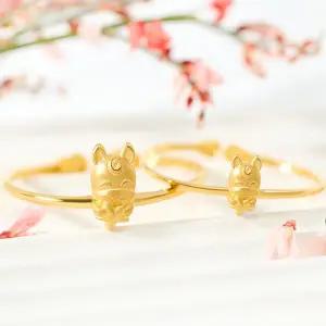 [뽀르띠] 순금 24K 3.75g 말띠 별 말 뱅글 돌팔찌