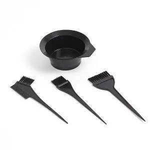 [하프클럽/]4p세트 염색도구 솔 빗 볼 염색 뷰티매직 브러쉬