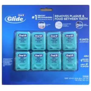 OralB 오랄비 글라이드 민트향 치실 40m X 8개 코스트코