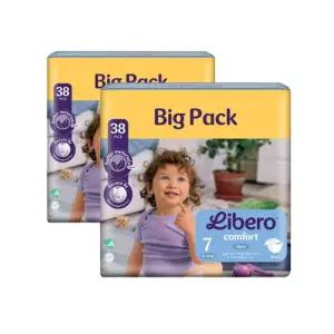 리베로기저귀 컴포트 밴드형 7단계 38매x2팩