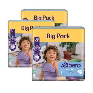 리베로기저귀 컴포트 밴드형 7단계 38매x3팩