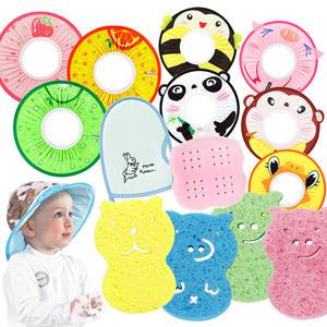 아기 목욕용품 /스펀지/손타올/손장갑/곤약스펀지/샴푸캡