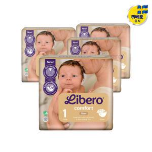리베로 기저귀 컴포트 밴드형 1단계 4팩 96매