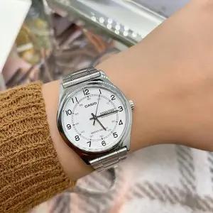 카시오 MTP-V006D-7B2 남성 메탈 시계