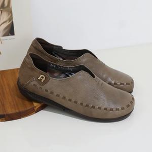 제이슈 GISSE수제화 천연양가죽 돋보이는 슬립온 3cm