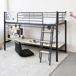 [일루일루]코모드i 올인원 좌식책상형 벙커침대 프레임만 (싱글)