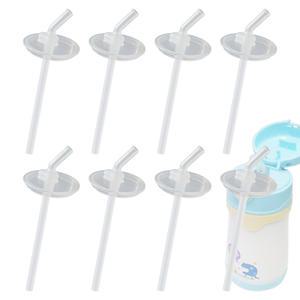 푸고빨대컵 호환 빨대리필 8P + 세척솔2P