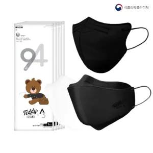 테디 KF94 얼큰이마스크 특대형 50매 숨쉬기편한 여름용
