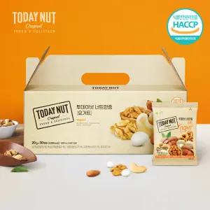 투데이넛 너트한줌 요거트 하루견과 20gx30봉 선물세트 / 견과류 답례품
