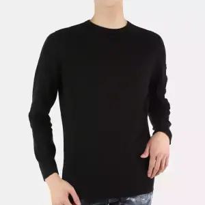 디몬트 22 S/S CP컴퍼니 남성 렌즈 와펜 풀오버 니트(블랙) 12CMKN128A 004037A 999