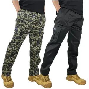 봄 가을 카고 작업복 바지 KB 등산바지 빅사이즈 등산복 남성 남자 노가다 용접 민방위 카고 조거
