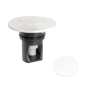 제일바스 세면대 자동 똑딱이 물마개 화이트 국내산, 1개