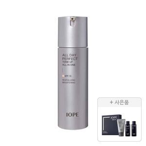 아이오페 맨 올데이 퍼펙트 톤업 올인원 120ml, 1개+증정(맨 베이직 3종 키트, 1개)