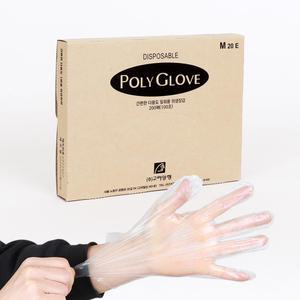 씨앤케이엠 고려양행 폴리글러브 200매 비닐장갑 주방용품 위생장갑 M L