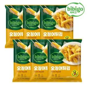 [CJ제일제당][본사배송] 비비고 오징어튀김 180g X 6개