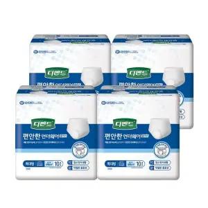 디펜드 편안한 언더웨어 플러스 특대형 10개 8팩(80개) 팬티형기저귀