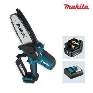 마끼다 DUC150RTE 18V 5.0Ah x2팩 충전전정톱 체인톱 150mm(6인치) 기본날포함 가지치기