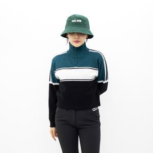 여성골프방풍니트 바람막이니트 여자골프상의 HALFNECKKNIT