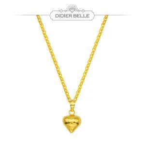 디디에벨라 24k 하트 통통 목걸이11.25g
