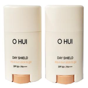 오휘 데이쉴드 아쿠아 선스틱 투 고 SPF50+/PA++++ (2개)
