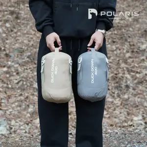 폴라리스 덕다운 침낭 400 사계절 백패킹 캠핑이불 오리털침낭