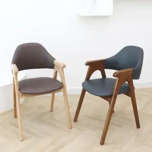 [파스텔우드] 고급원목 카페의자 인테리어 식탁의자 비올렛S