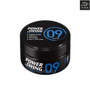 미쟝센 파워스윙 크림 왁스9 80g 1개 남성 헤어 초강력 세팅 스타일