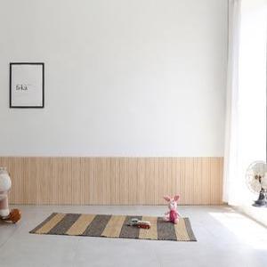 접착식 루바-A형 템바보드 템파 거실 스티커 사무실 아파트 주택 폼블럭 보온단열 집꾸미기