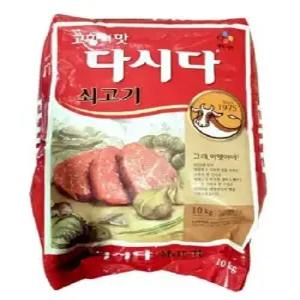 CJ제일제당 백설 다시다 쇠고기 10kg 1개