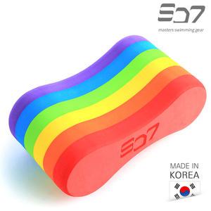 국내생산 SD7 무지개 풀부이 땅콩 수영 연습 강습 킥판 훈련용품