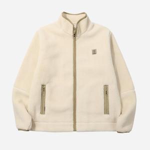 [DOD][디오디 공식] 베이직 덤블 플리스 자켓 남자(IVORY DARK)