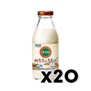 베지밀 아몬드와호두 두유 병음료 190ml x 20개