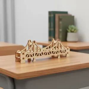 영공방 아기 광안대교 만들기 목재모형 입체퍼즐 우드프라모델 DIY YM852 (2개)