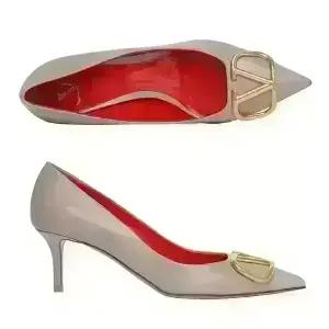 발렌티노 구두 5W2S0EN0 DSH P45 V 로고 펌프스 여성힐 당일발송