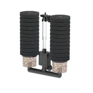 [초록끈] 아마존 무소음모터 일체형 여과재바이오스펀지필터 쌍기여과기 HJ-50B